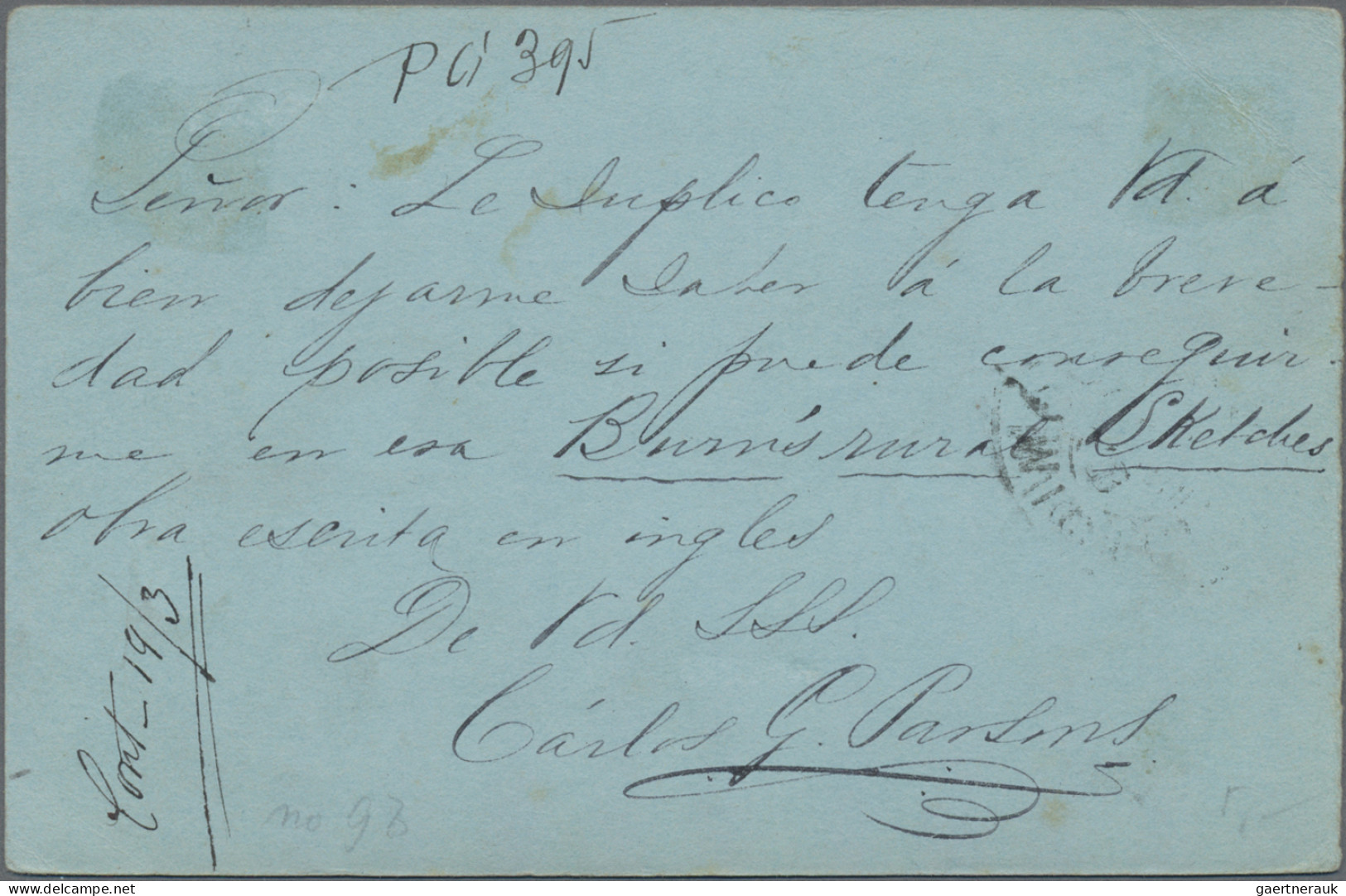 Uruguay - Postal Stationery: 1884/1886, Three Commercially Used Stationery Cards - Uruguay