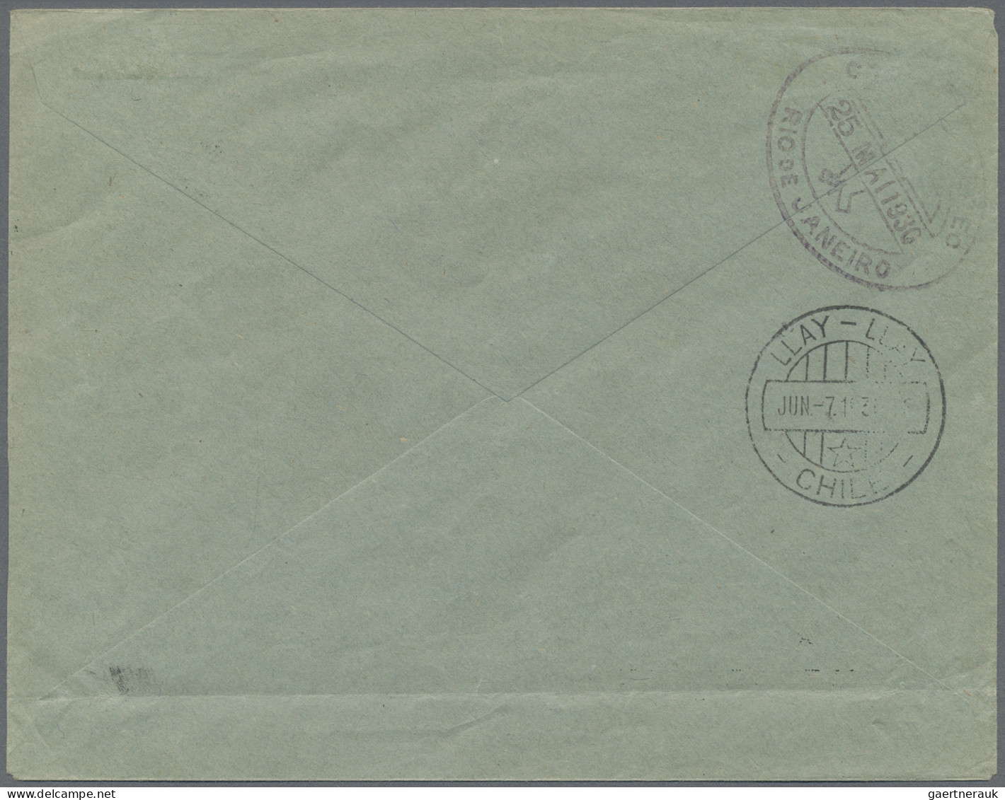 Zeppelin Mail - Germany: 1930 'Südamerikafahrt': Brief Von Friedrichshafen Nach - Correo Aéreo & Zeppelin