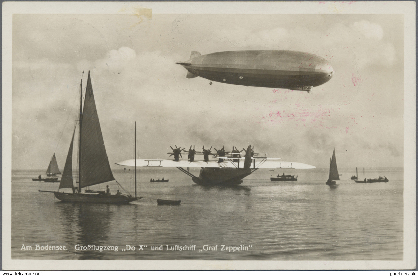 Zeppelin Mail - Germany: 1931, Polarfahrt, 1 M Auf Dekorativer Zeppelinkarte, Au - Luft- Und Zeppelinpost