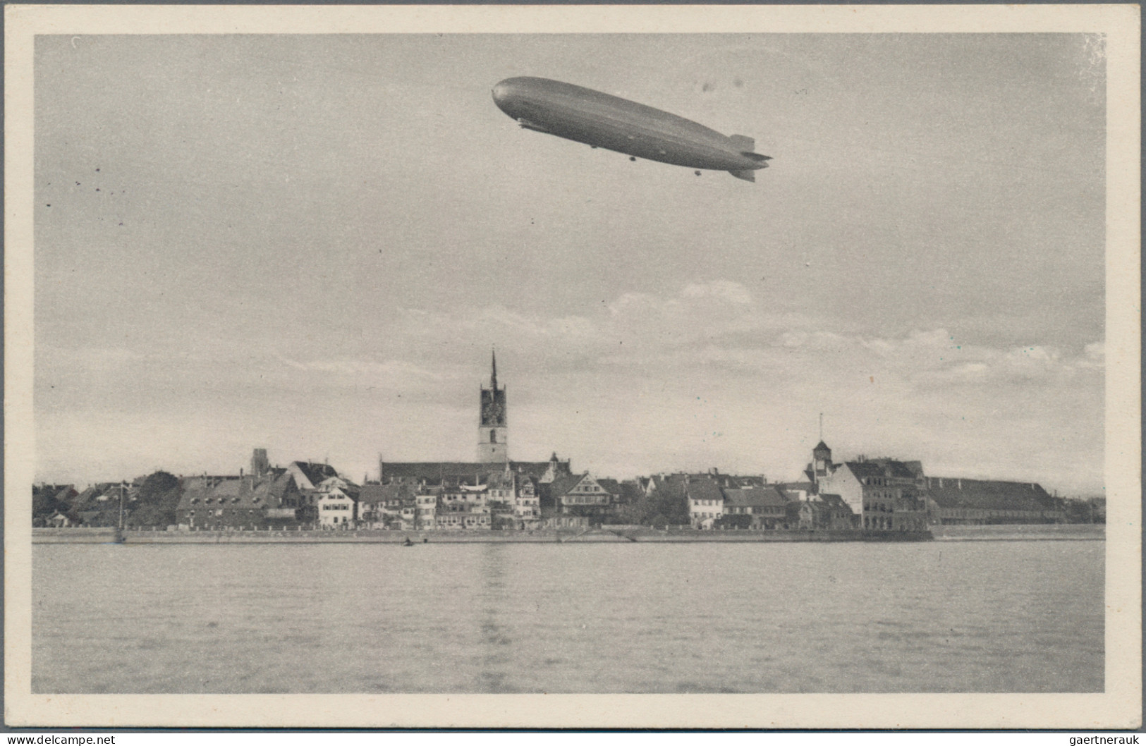 Zeppelin Mail - Germany: 1931, 1. Südamerikafahrt, Bordpost-Ansichtskarte Bis Pe - Airmail & Zeppelin