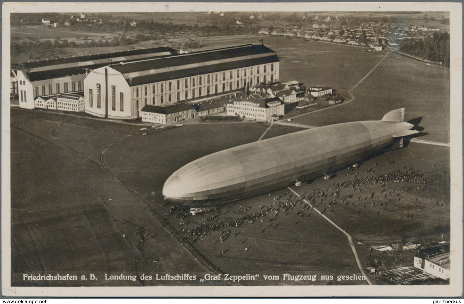 Zeppelin Mail - Germany: 1931 2 RM "POLAR FAHRT" Mit Aufdruckfehler "OHNE BINDES - Airmail & Zeppelin
