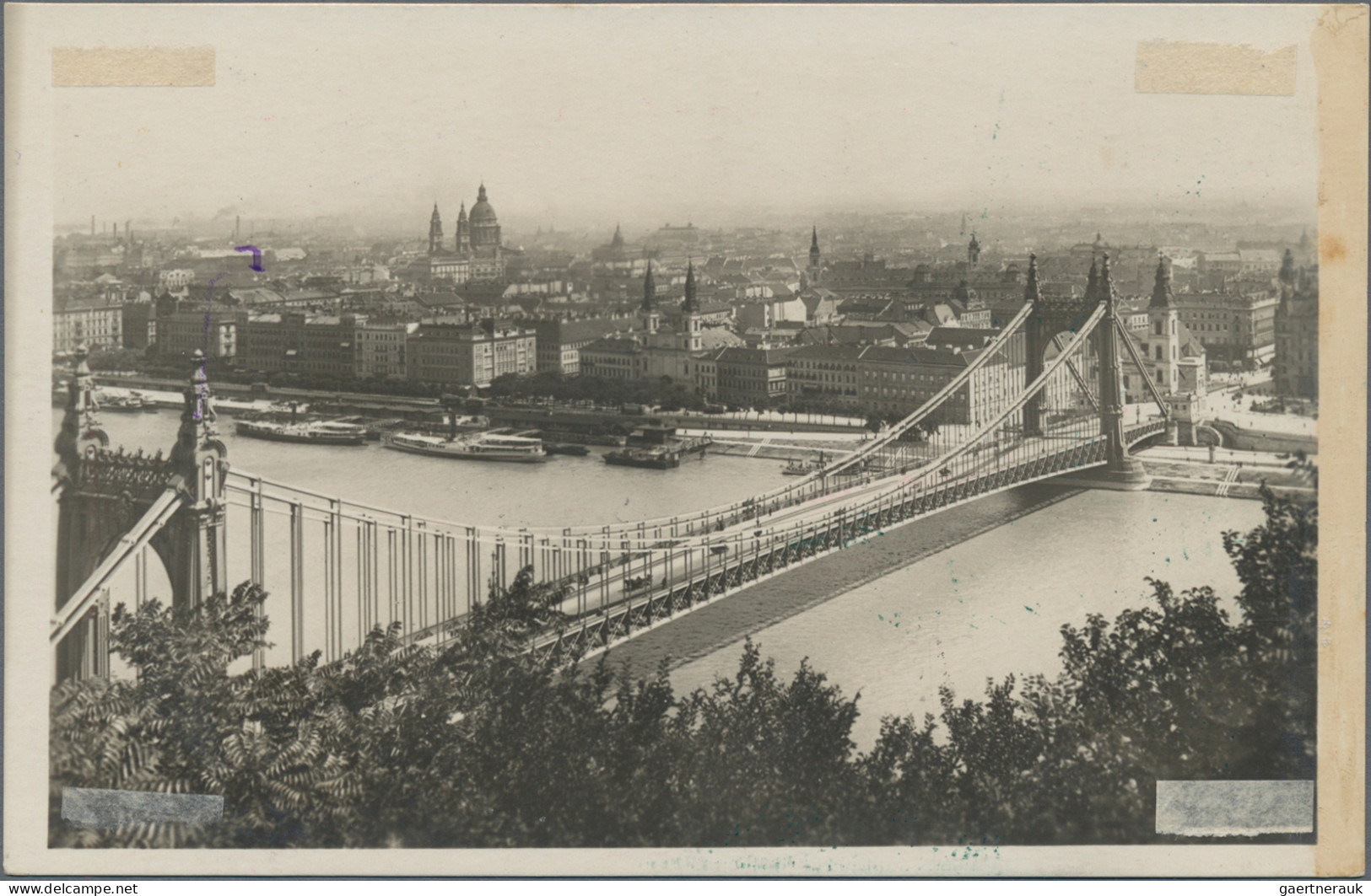 Zeppelin Mail - Europe: 1927/31, three postcards and one cover, including 1927 a