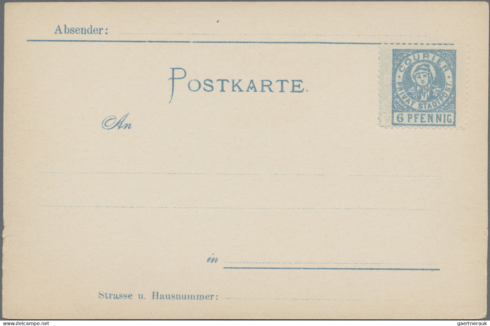 Thematics - Music-opera: 1897, MÜNCHEN COURIER, Ungebr. Bildpostkarte Mit Aufgek - Muziek