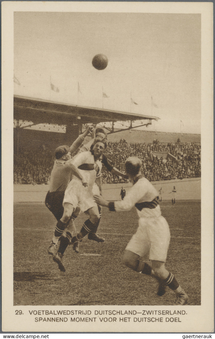 Thematics: Olympic Games: 1928, 3 Unused Picture Post Cards With Scenes From The - Otros & Sin Clasificación