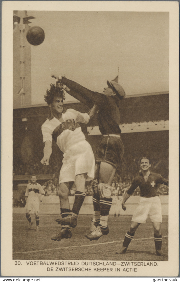 Thematics: Olympic Games: 1928, 3 Unused Picture Post Cards With Scenes From The - Sonstige & Ohne Zuordnung