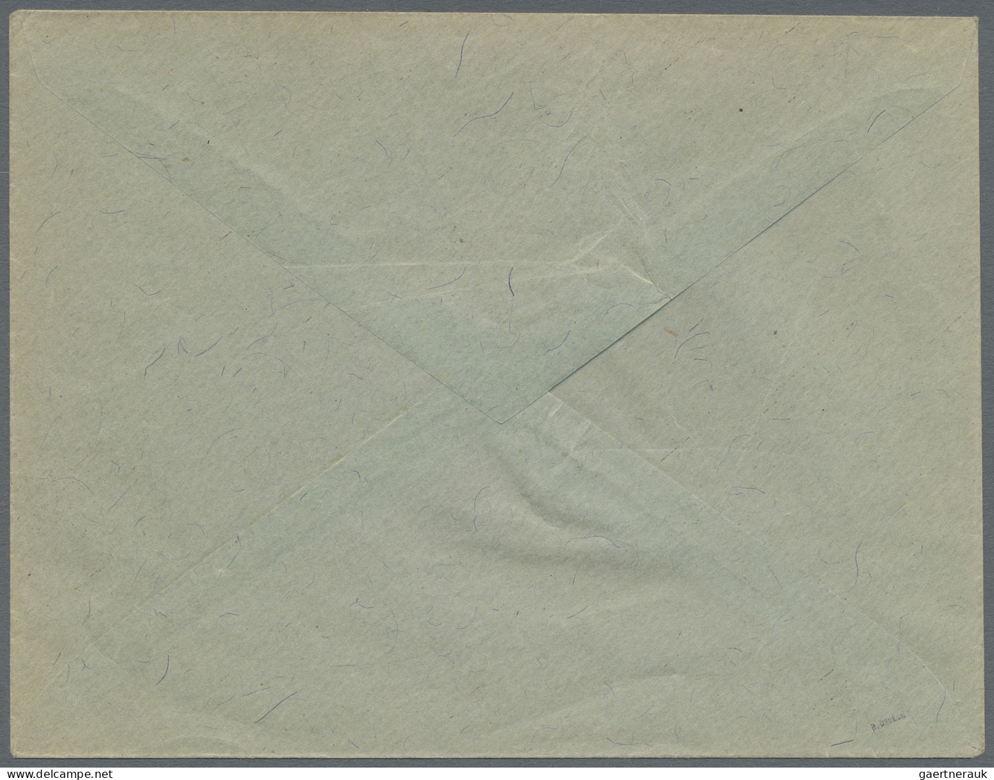 Albania: 1913. Provisional Definitive. 1 Pia Black, HANDSTAMPED On Envelope, Wit - Albanien