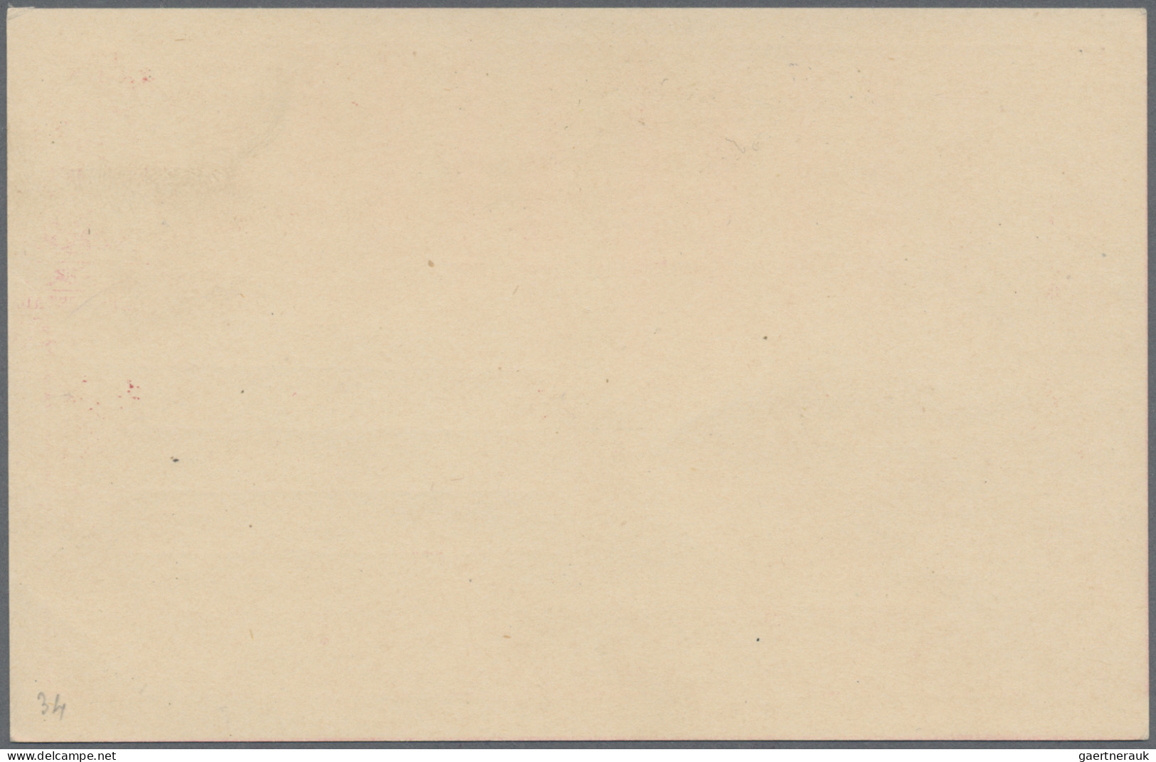 Albania - Postal Stationery: 1913, Double Headed Eagle Overprints, Two Unused St - Albanië
