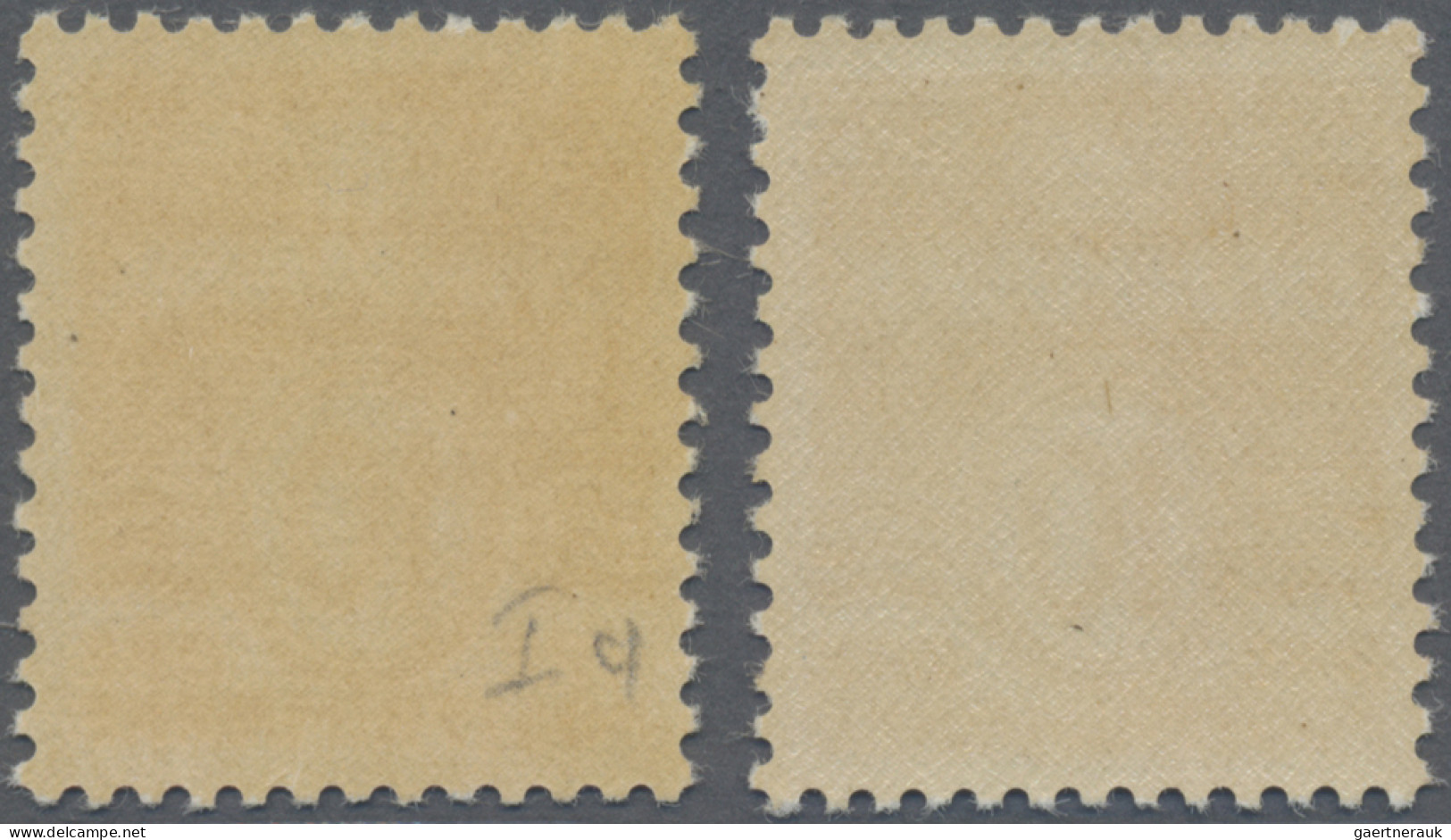 Denmark: 1933, 10 øre Orange In Den Typen I (die Beiden Rasterpunkte In Der Tatz - Unused Stamps