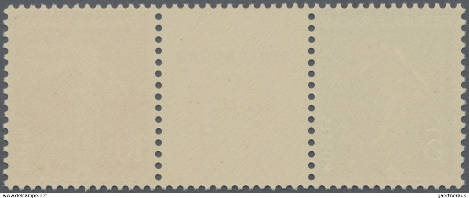 France: 1927, 5 Fr Blue And 10 Fr Red As Se-tennant With Vignette "Strassbourg 1 - Ungebraucht