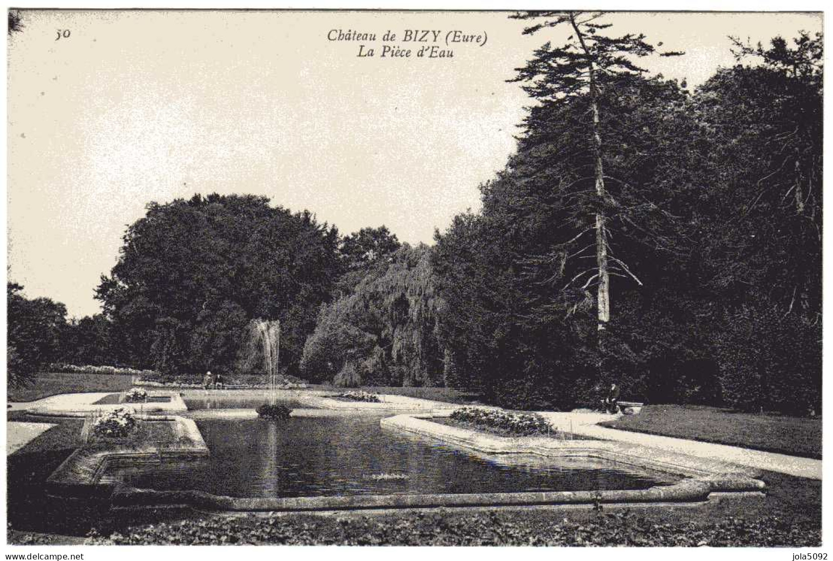 27 / VERNON - Château De Bizy - La Pièce D'Eau - Les Andelys