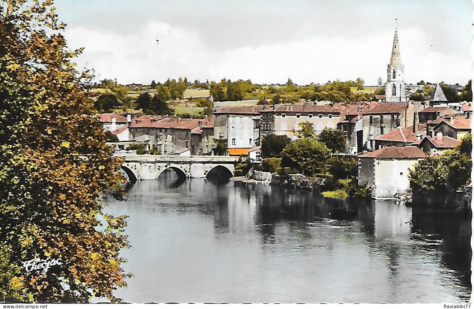 CONFOLENS  - ( 16 )-   Le Pont Vieux   ( C. P. S. M. - Pt - Ft ) - Confolens