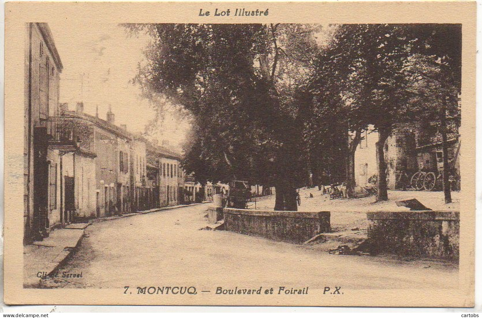 46 MONTCUQ  Boulevard Du Foirail - Montcuq