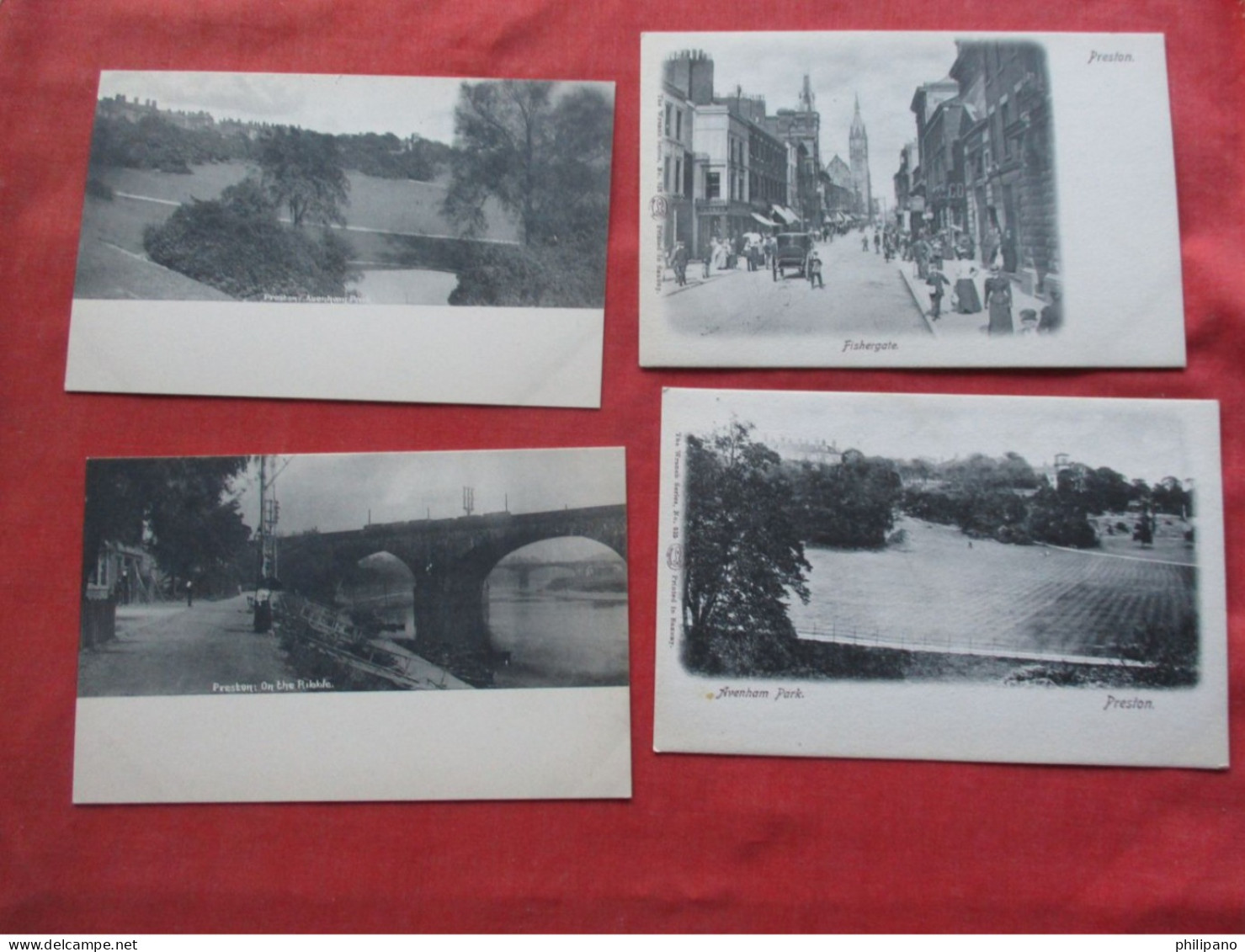 Lot Of  4 Cards.Preston  United Kingdom > England > Lancashire  Ref 6397 - Other & Unclassified