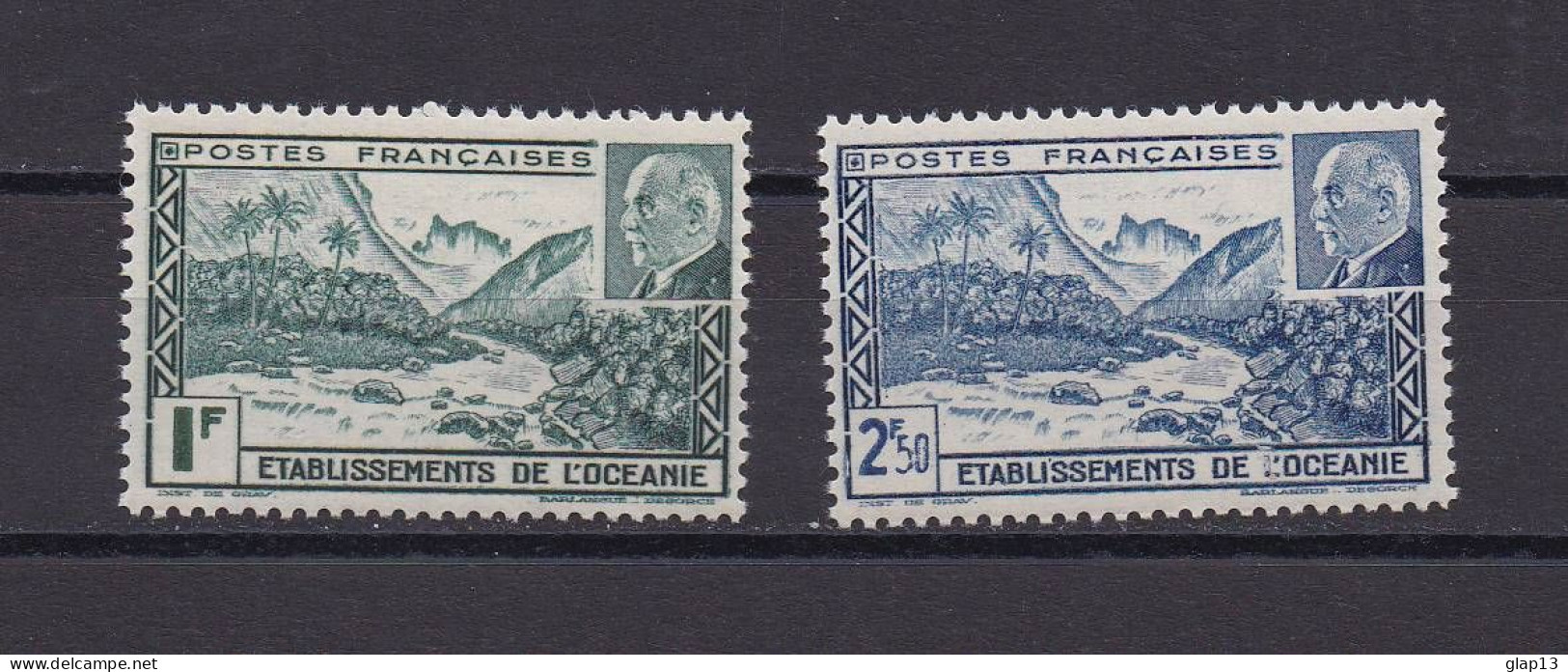 OCEANIE 1941 TIMBRE N°138/39 NEUF** MARECHAL PETAIN - Nuevos