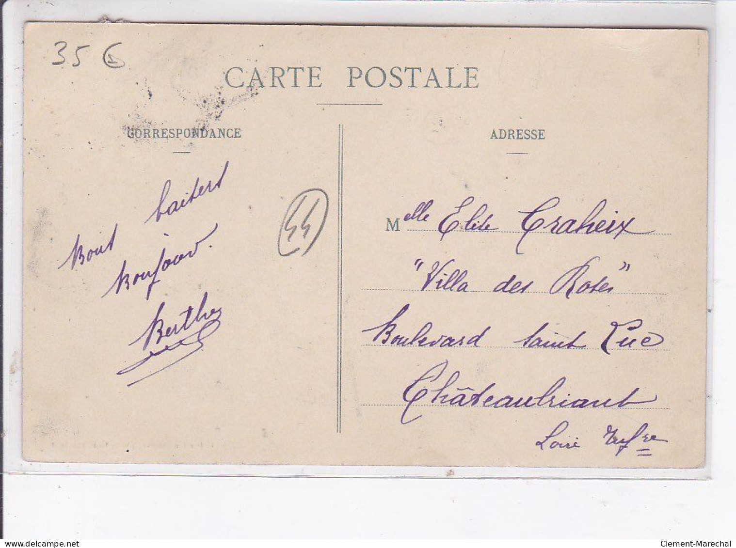 VAY: La Gare Et La Villa Ker Bertha 1906 - Très Bon état - Sonstige & Ohne Zuordnung