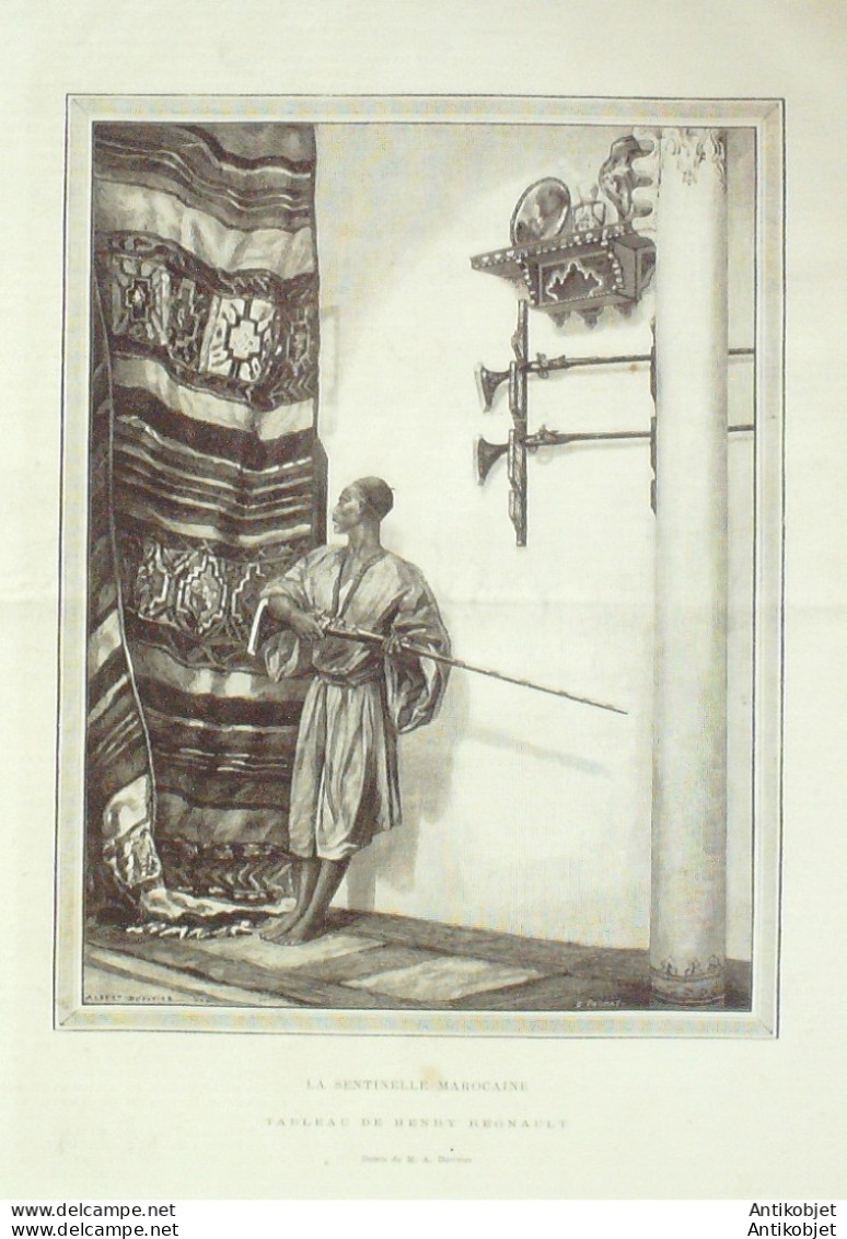 Le Monde Illustré 1874 N°876 Algérie Mers-el-Kébir Numancia Espagne Carthagène - 1850 - 1899