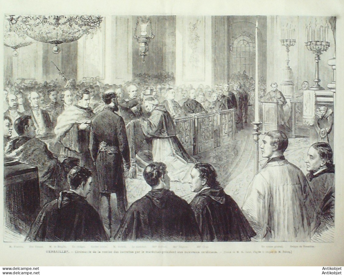 Le Monde Illustré 1874 N°875 Espagne Carthagène Exemo Manuel Pavia Versailles (78) - 1850 - 1899