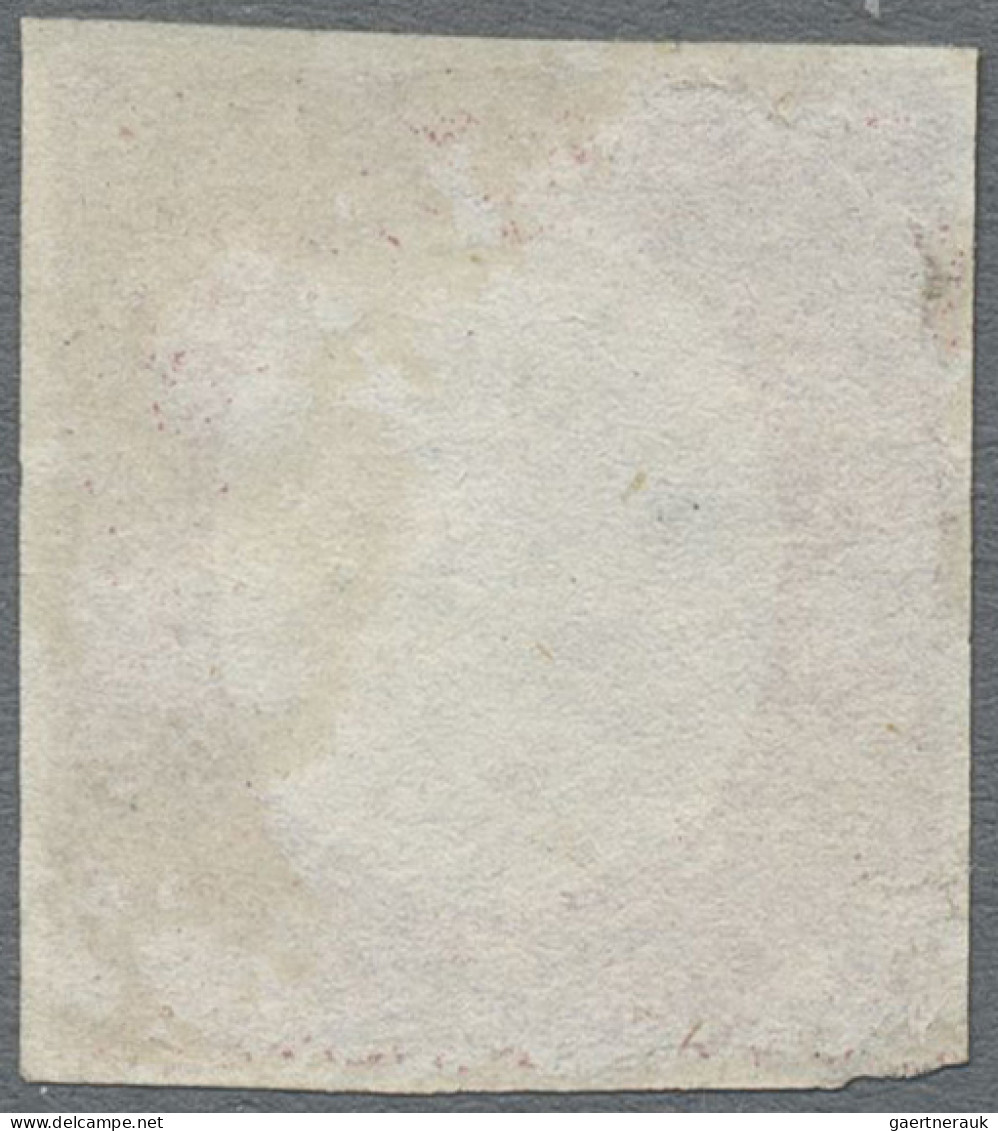 Italian States - Sardinia: 1854, 40 C Dull Rose, Even Margins, Cancelled PALLANZ - Sardinië