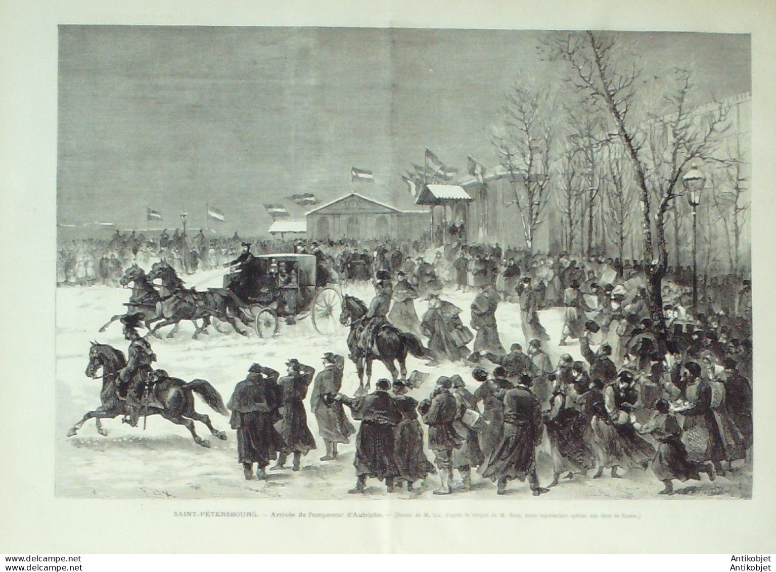 Le Monde Illustré 1874 N°881 Russie Moscou Tzar Kremlin St-Pétersbourg Angleterre Ruines Pantechnicon - 1850 - 1899