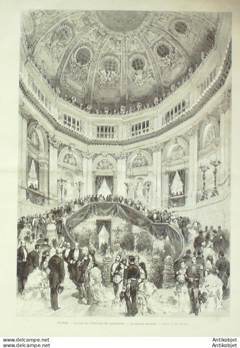 Le Monde Illustré 1874 N°883 Hongrie Guerre 1818 Napoléon III Tombeau Marseille (13) Espagne Bilbao - 1850 - 1899