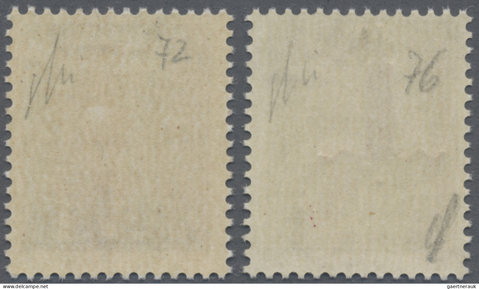 Italy: 1944. UNISSUED OVERPRINTS. Proofs Done In Verona. R.S.I. Overprint On Air - Mint/hinged