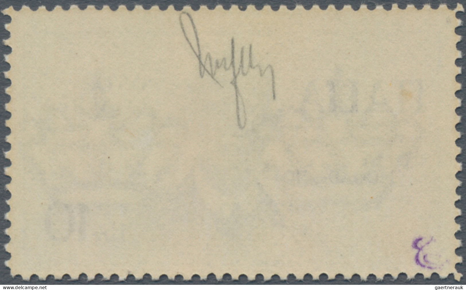 Italy - Service Stamps: 1934, Airmail 10 Lit. Flight Roma-Mogadiscio Ovpt. "Serv - Servizi