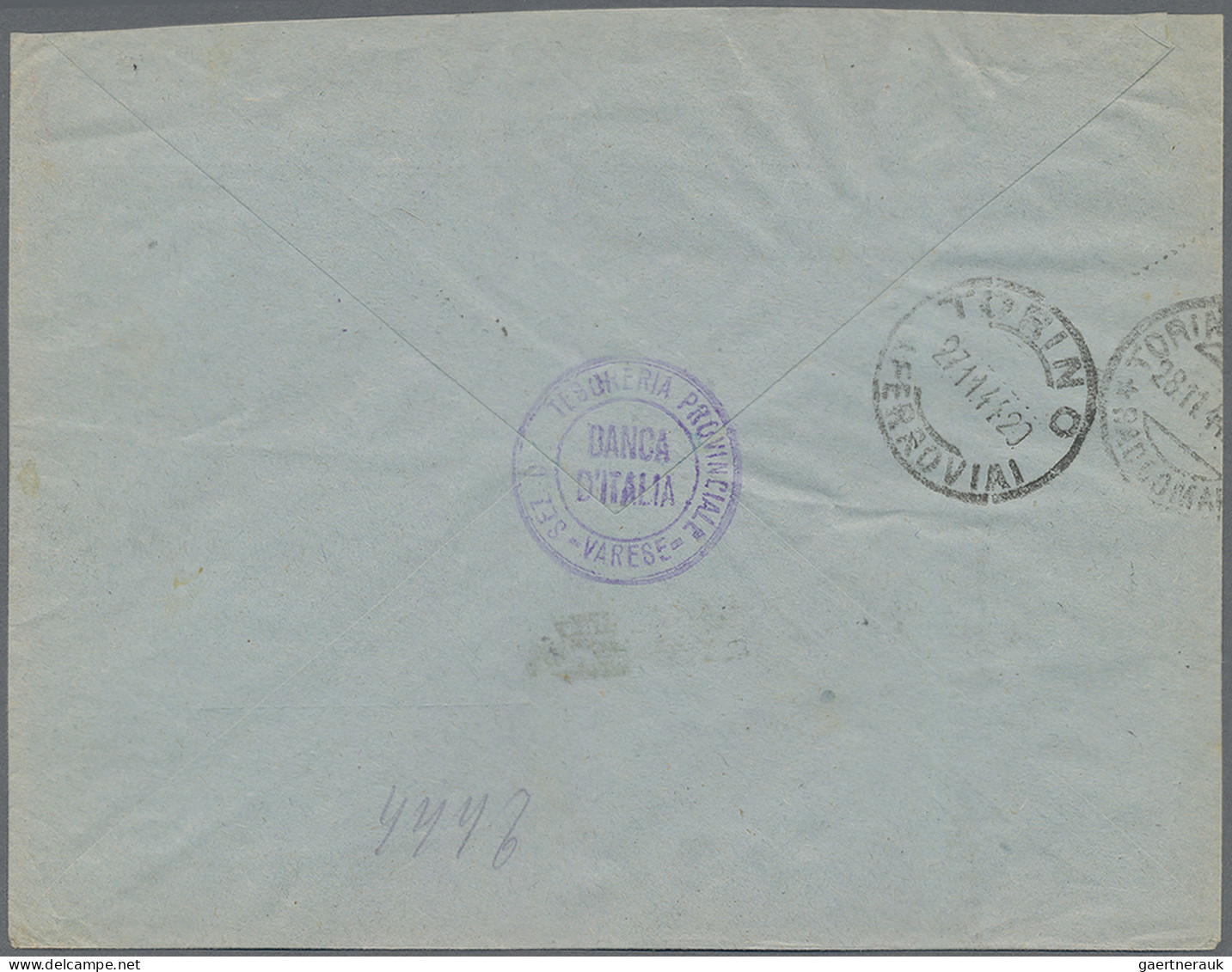 Italy - Postage Dues: 1944, 50 C Violet From The 1934 Postage Dues (without Over - Portomarken