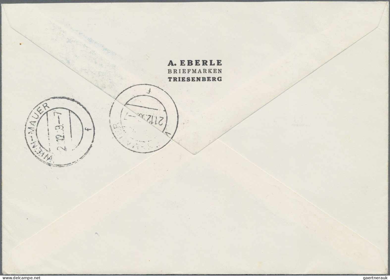 Liechtenstein: 1939, 2 U. 3 Fr. Wappen Auf 2 Echt Gelaufenen R-Eil-LP-Briefen Mi - Briefe U. Dokumente