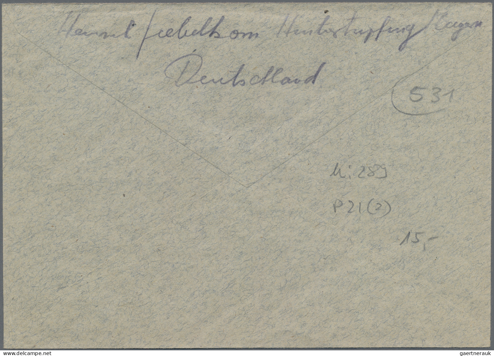 Liechtenstein - Portomarken: 1940/1954, 4 Unterfrankierte Belege Nachtaxiert Mit - Postage Due