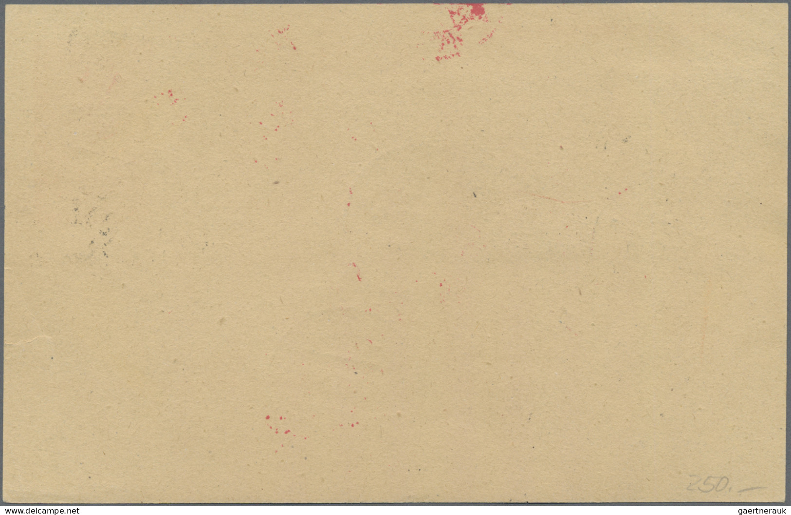 Liechtenstein - Ganzsachen: 1930, 10 A. 25 Rp. Überdruck, 2 Saubere GA-Karten (1 - Stamped Stationery