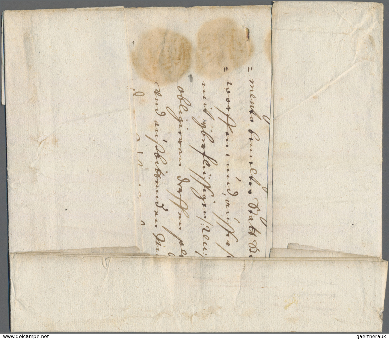 Österreich - Vorphilatelie: 1729, 2.September, Brief Der Räte Von Innsbruck Mit - ...-1850 Voorfilatelie