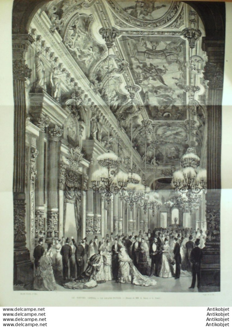 Le Monde illustré 1874 n°924 Nédélec (29) Berlin procès d'Arnim nouvel Opéra