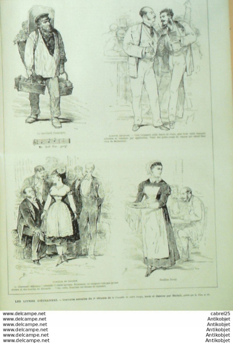 Le Monde Illustré 1874 N°923 Lille (59) Belleme (61) Montmartre Fêtes Usa Washburn Opera  - 1850 - 1899