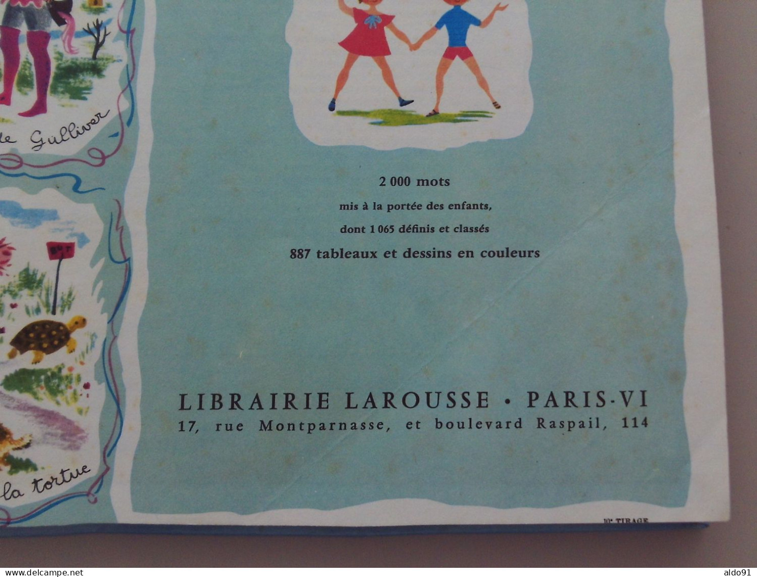 (Librairie LAROUSSE - 1956....) -  Mon Larousse En Images (2000 Mots Mis à La Portée Des Enfants)...voir Scans - Sonstige & Ohne Zuordnung