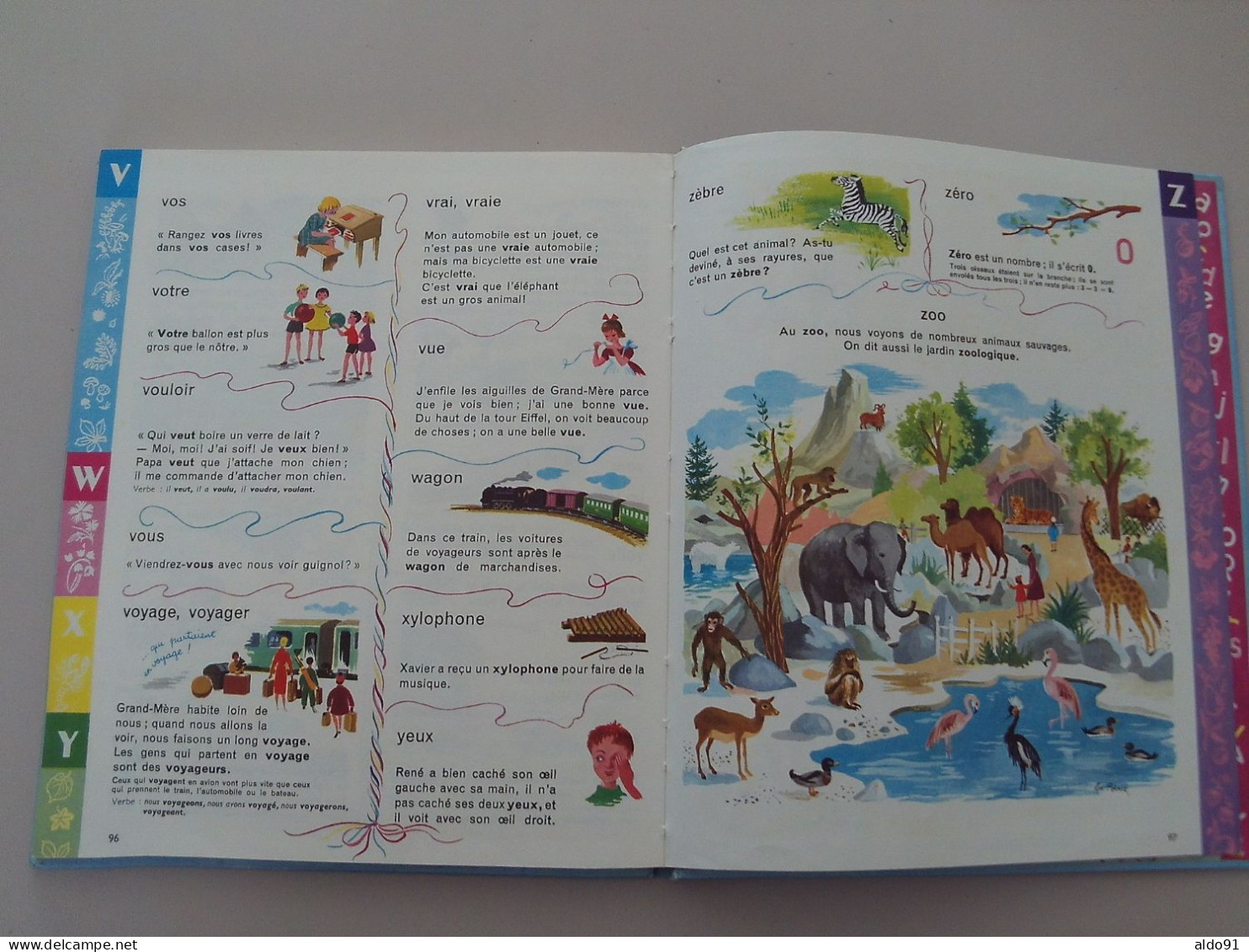 (Librairie LAROUSSE - 1956....) -  Mon Larousse en Images (2000 mots mis à la portée des enfants)...voir scans