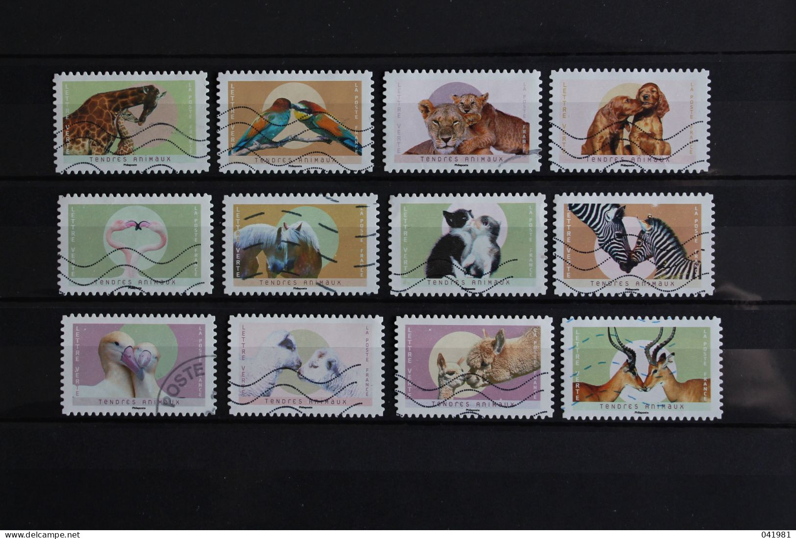 France 2023 / Série Complète " Tendres Animaux " / Oblitérés - Used Stamps