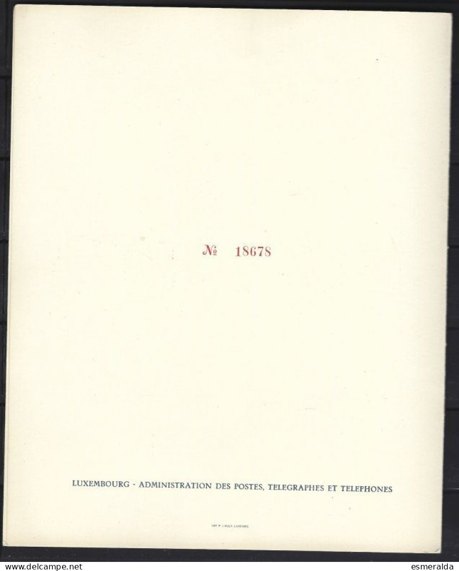 Luxembourg Yv 372/83,12valeurs "Charlotte Retour"surchargés Obliterés S/Feuillet Au Profit Des évacués Numéroté - Cartas & Documentos