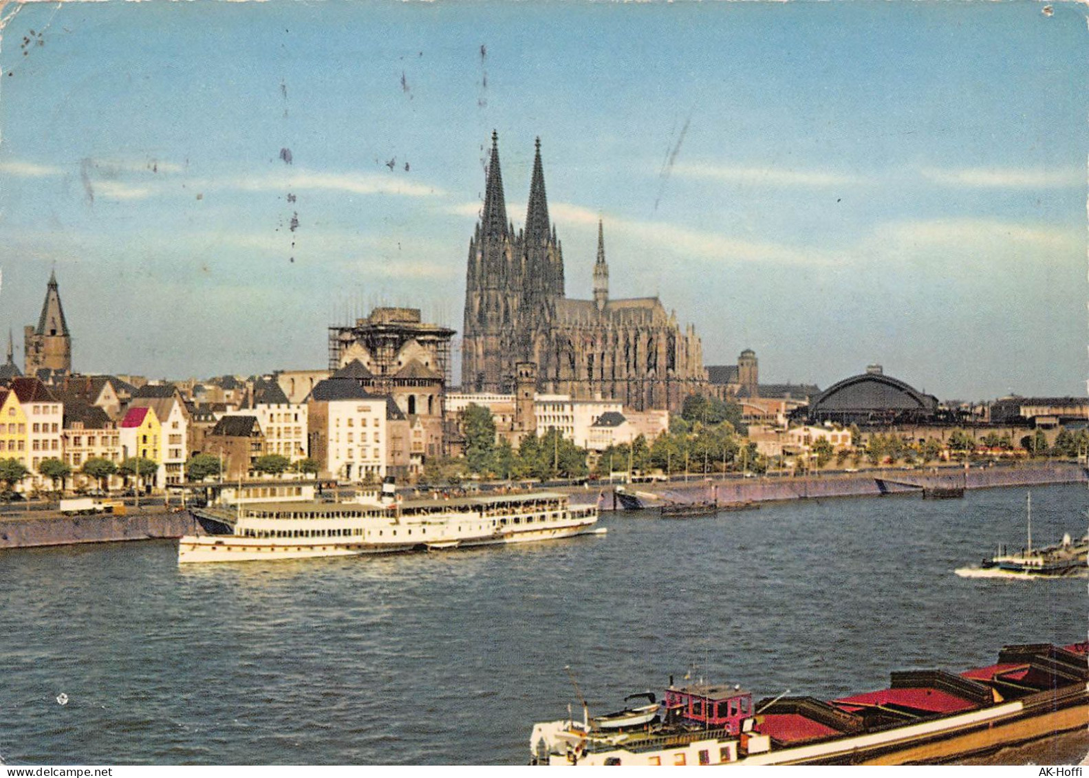 Köln Am Rhein, Rheinpartie Mit Dom - Koeln