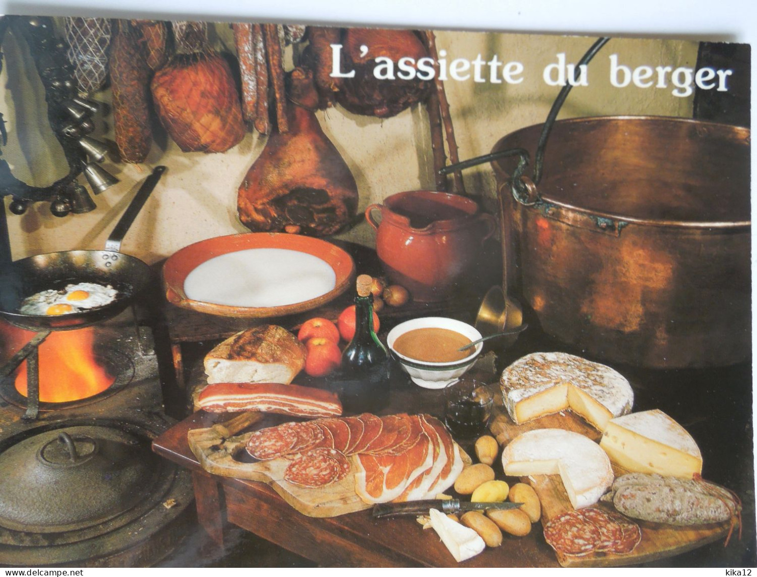 Recette Assiette Du Berger    CP240177 - Recipes (cooking)