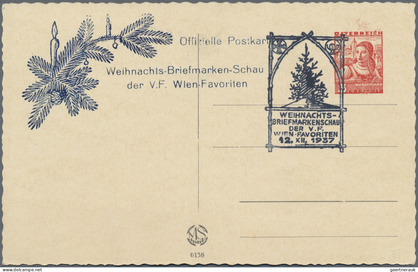 Österreich - Privatganzsachen: 1937, Zwei Privat-Ganzsachenkarten Trachten 3 Gr. - Andere & Zonder Classificatie