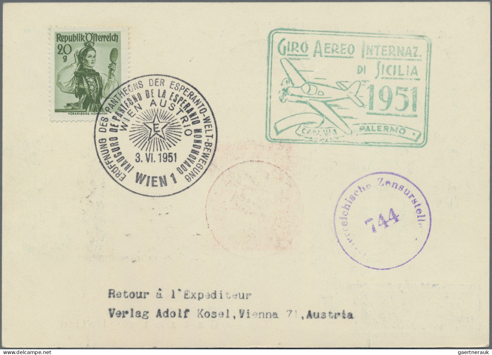 Österreich - Privatganzsachen: 1951, Drei Privat-Ganzsachenkarten Trachten 70 Gr - Other & Unclassified