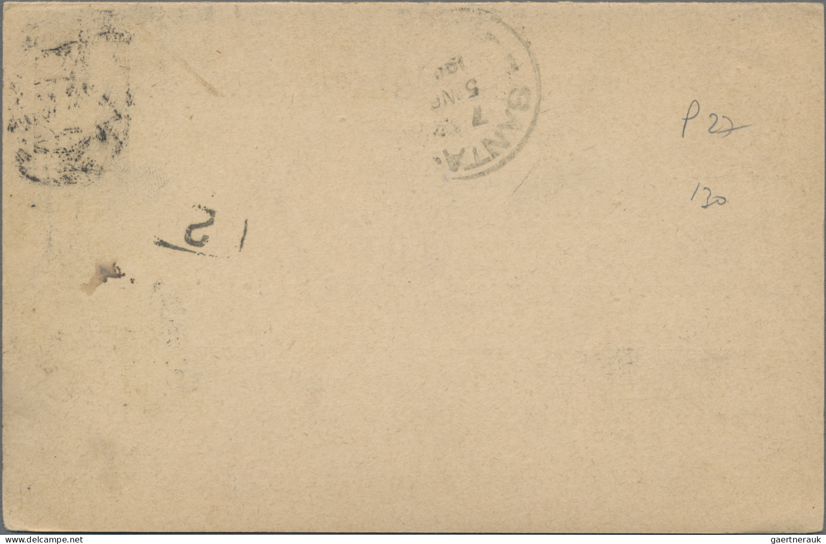 Russia - Postal Stationary: 1893/1913 Destination ARGENTINA: Four postal station