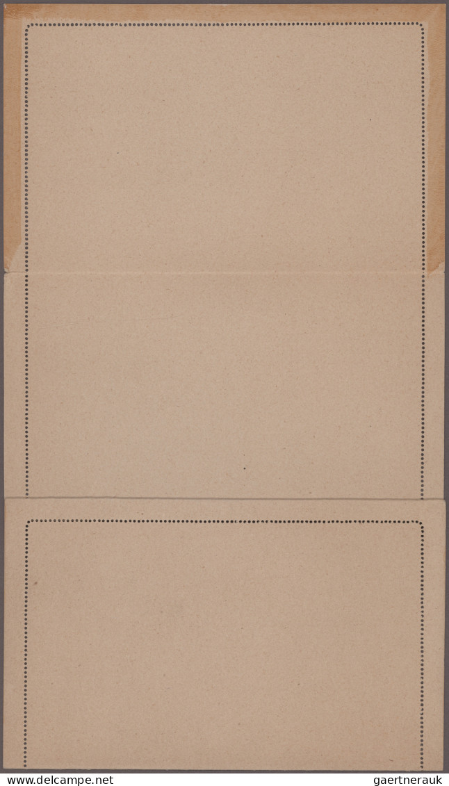 Russia - Postal Stationary: 1906, Unadopted Essay (2) Of A Rare Project "letter - Postwaardestukken