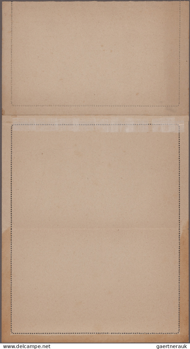 Russia - Postal Stationary: 1906, Unadopted Essay (2) Of A Rare Project "letter - Postwaardestukken