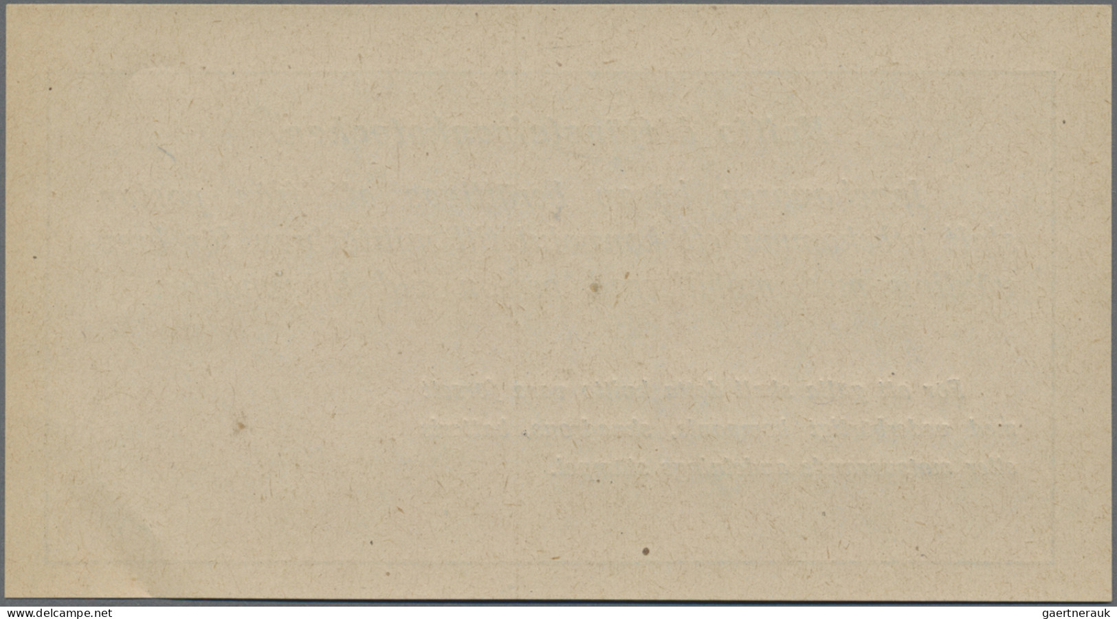 Sweden - Postal Stationery: 1918/19 Military Reply Coupon For Åland, Fine Mint. - Ganzsachen