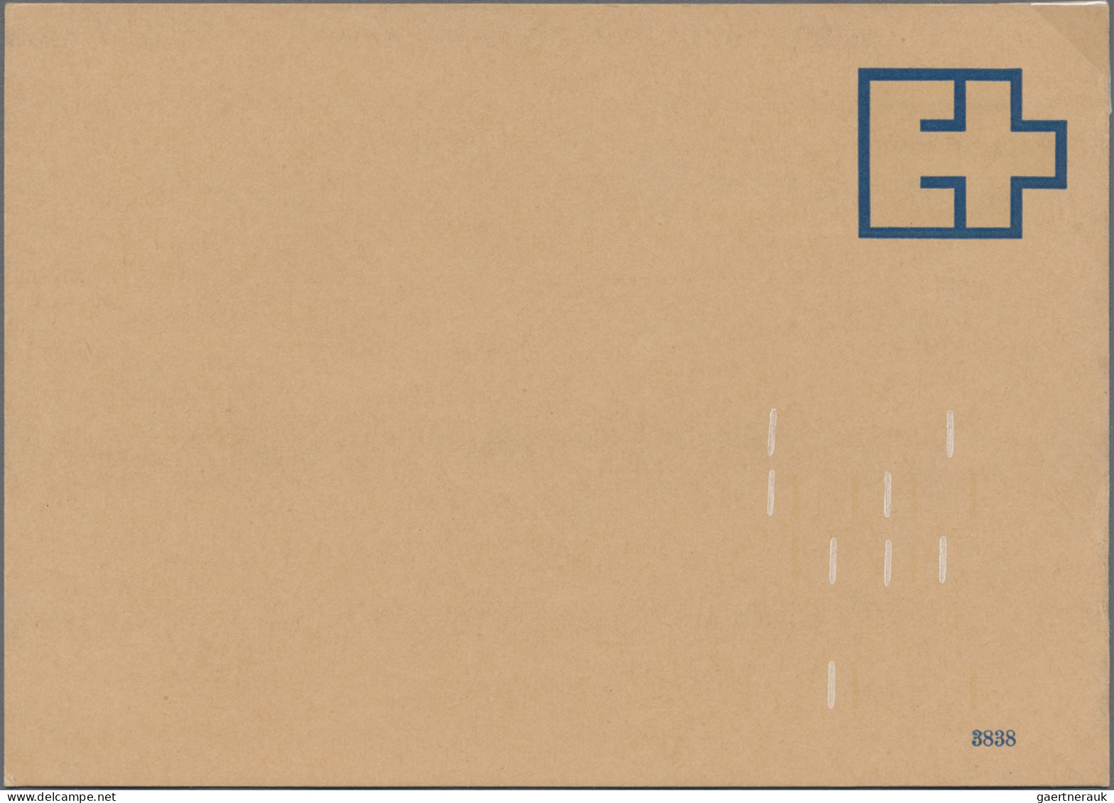 Schweiz - Besonderheiten: 1964, Sehr Seltener Ersttag-Umschlag "Cept 1962" Der P - Sonstige & Ohne Zuordnung