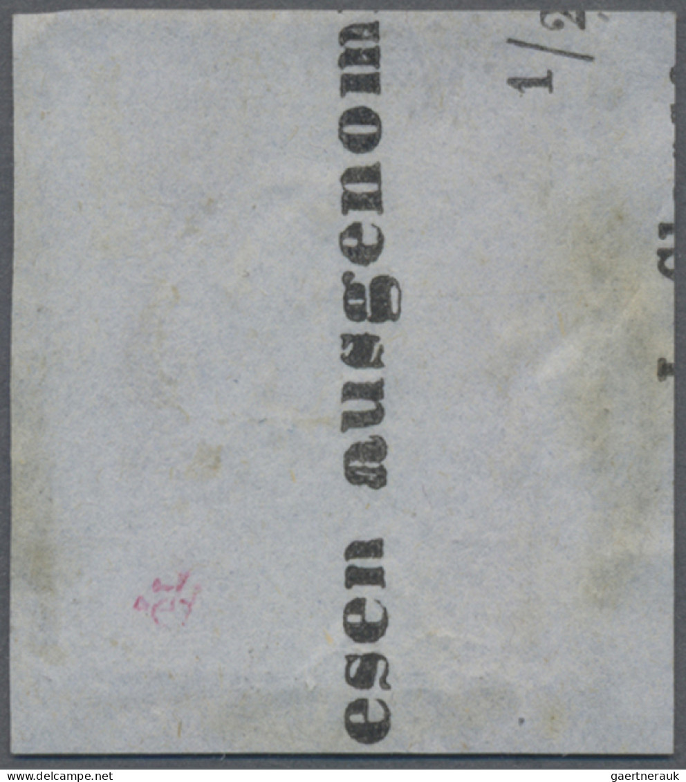 Trieste - Post Marks: 1858, 2 Kr Gelb Auf Briefstück Mit Tagesstempel "TRIEST 11 - Other