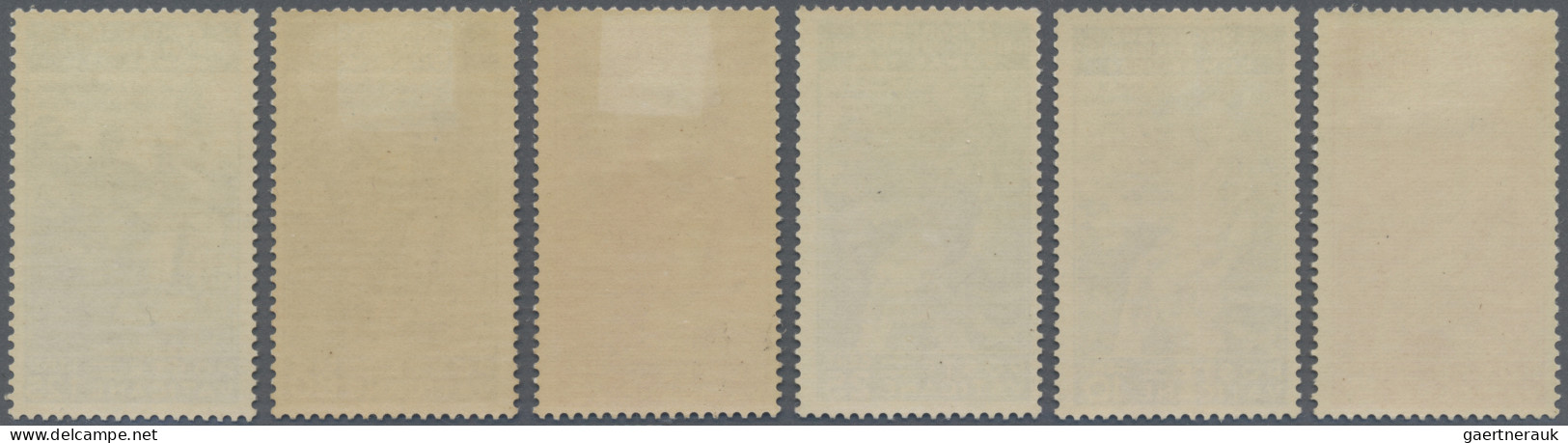 Vatican City: 1935, 5 C. - 1.25 L. International Congress Of Jurists, Complete S - Unused Stamps