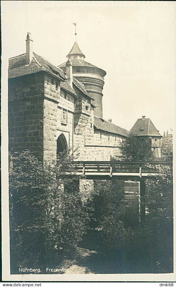 AK GERMANY - NURNBERG - FRAUENTOR - VERLAG A. ZEMSCH - RPPC POSTCARD 1930s/40s  (18340) - Nürnberg