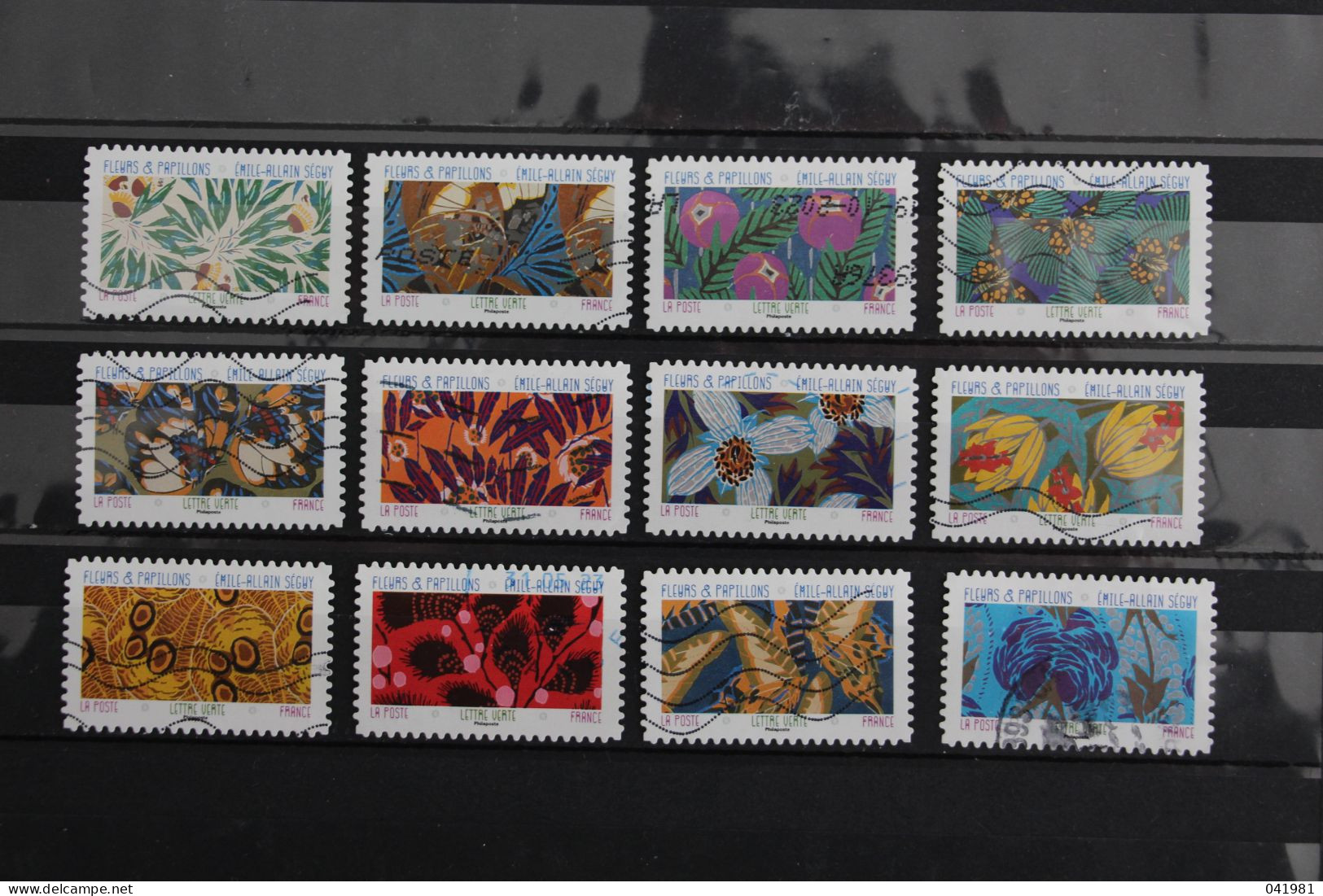 France 2023 / Série Complète " Fleurs Et Papillons " / Oblitérés - Used Stamps